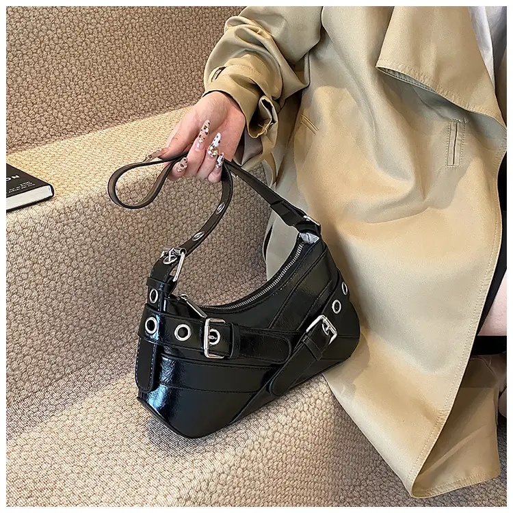 Vintage Brown Leather Shoulder Bag for Women — feature 20
