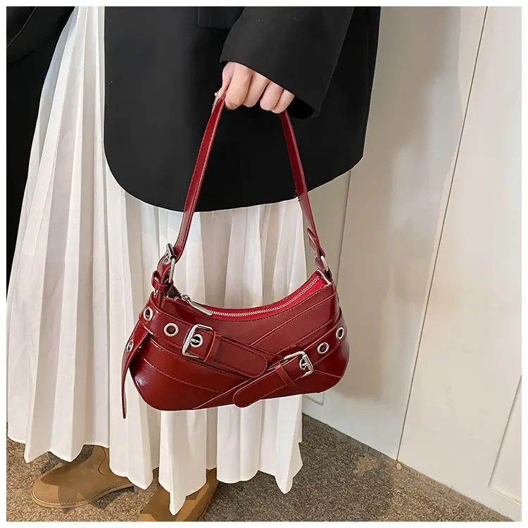 Vintage Brown Leather Shoulder Bag for Women — feature 23