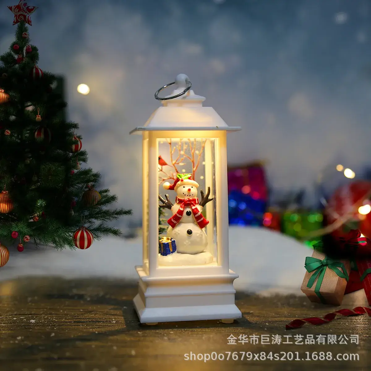 2024 Christmas Wind Lamp with Snowman Decor - Image 11