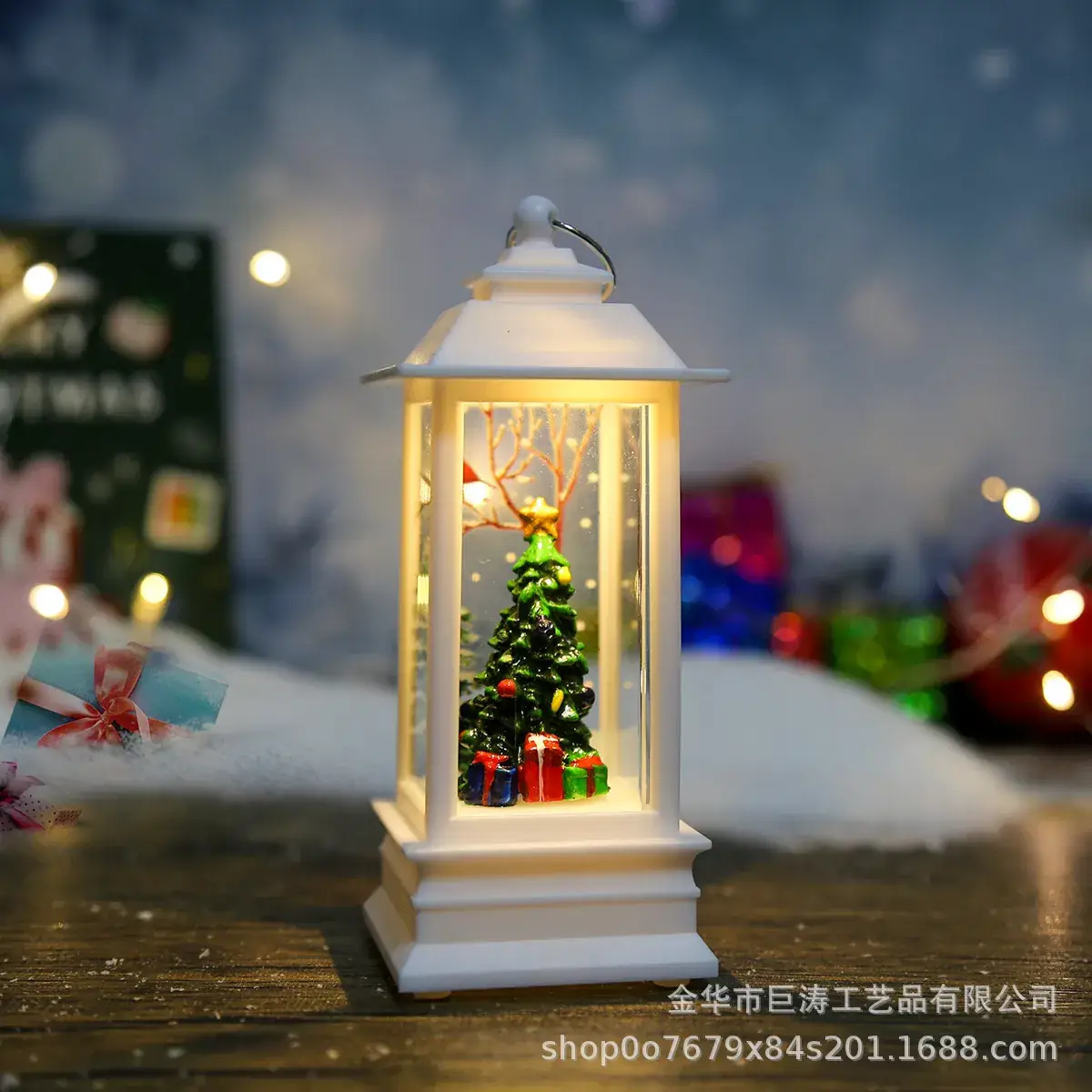 2024 Christmas Wind Lamp with Snowman Decor - Image 12