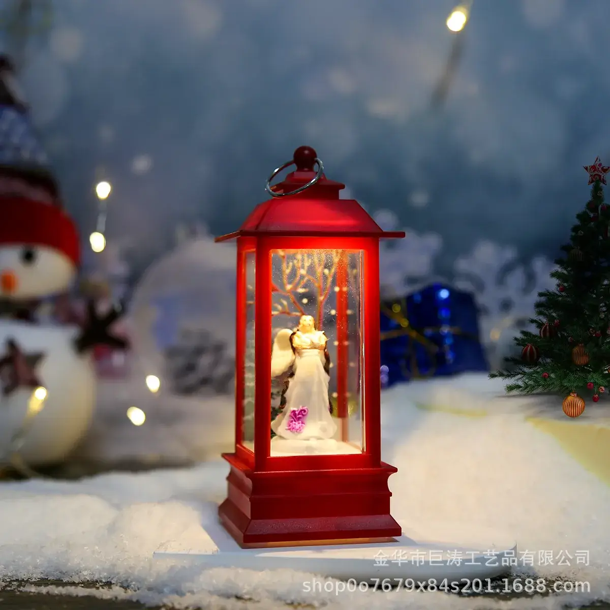2024 Christmas Wind Lamp with Snowman Decor - Image 5