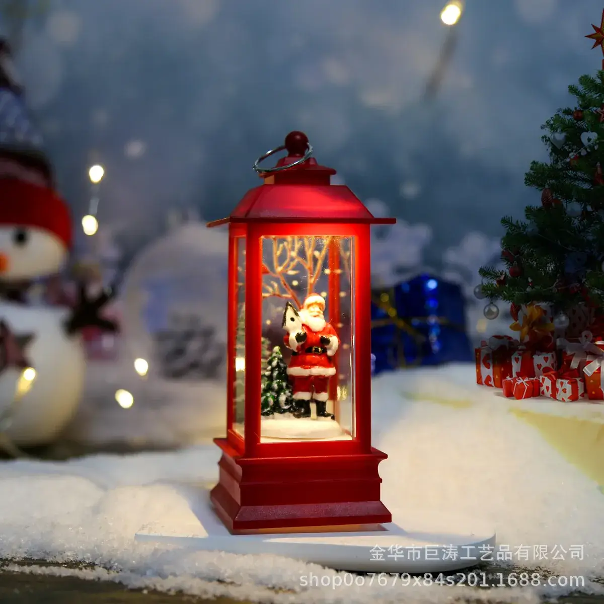 2024 Christmas Wind Lamp with Snowman Decor - Image 6
