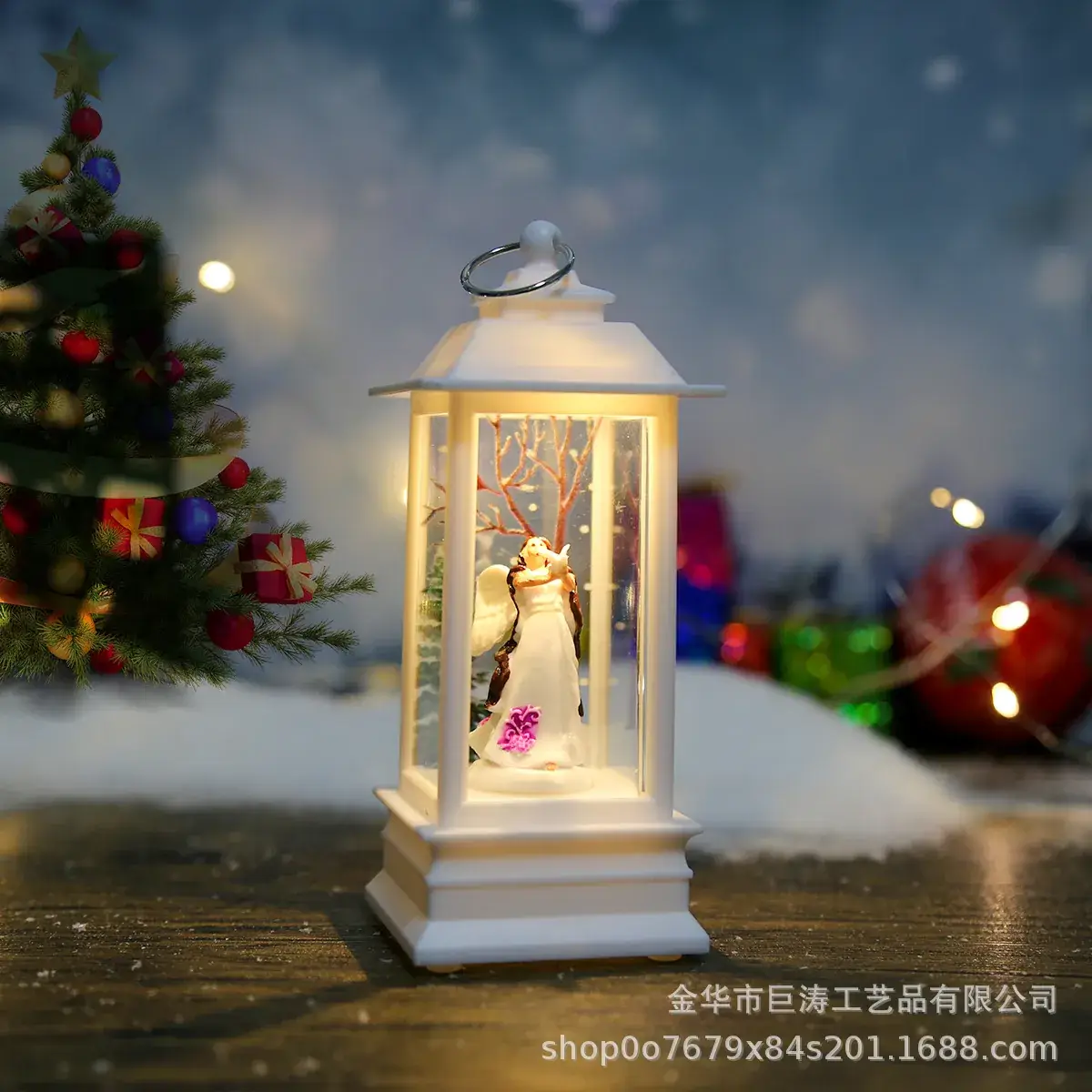2024 Christmas Wind Lamp with Snowman Decor - Image 9