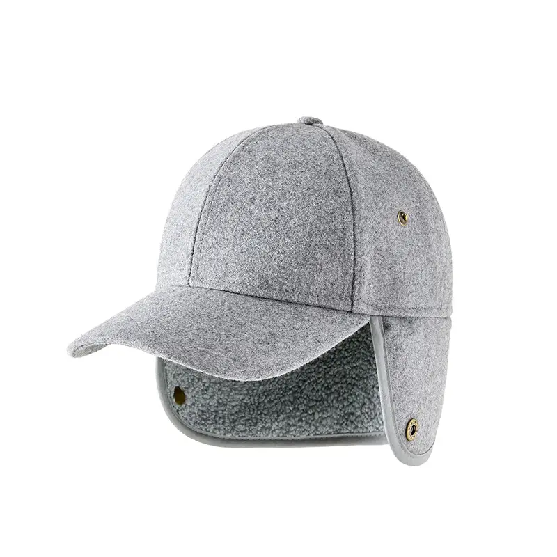 Winter Wool Cap for Men with Ear Protection - Image 8