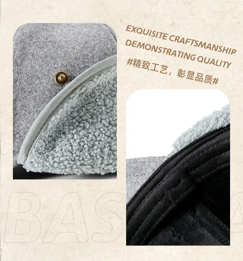 Winter Wool Cap for Men with Ear Protection — feature 20