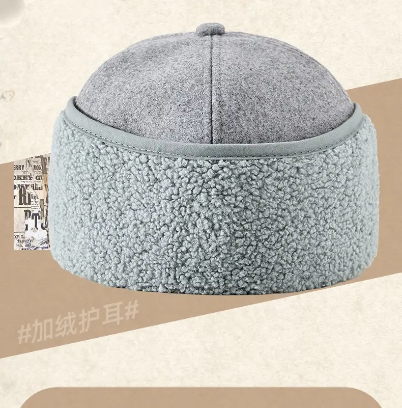 Winter Wool Cap for Men with Ear Protection — feature 27