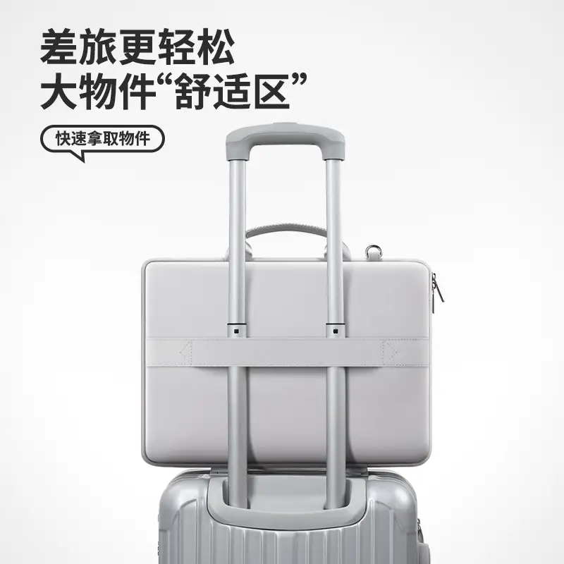 Portable Waterproof Gaming Laptop Bag Black Shoulder Style - Image 6