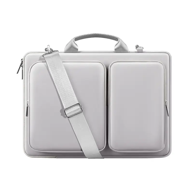 Portable Waterproof Gaming Laptop Bag Black Shoulder Style - Image 2