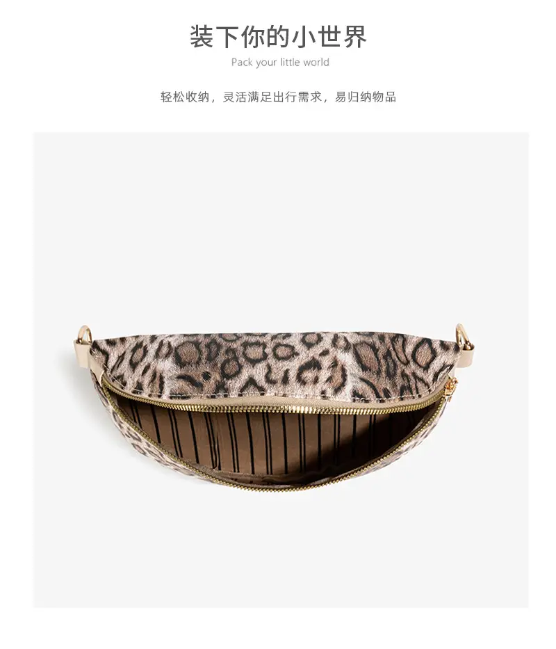 Women's Leopard Print Dot Crossbody Bag — feature 13
