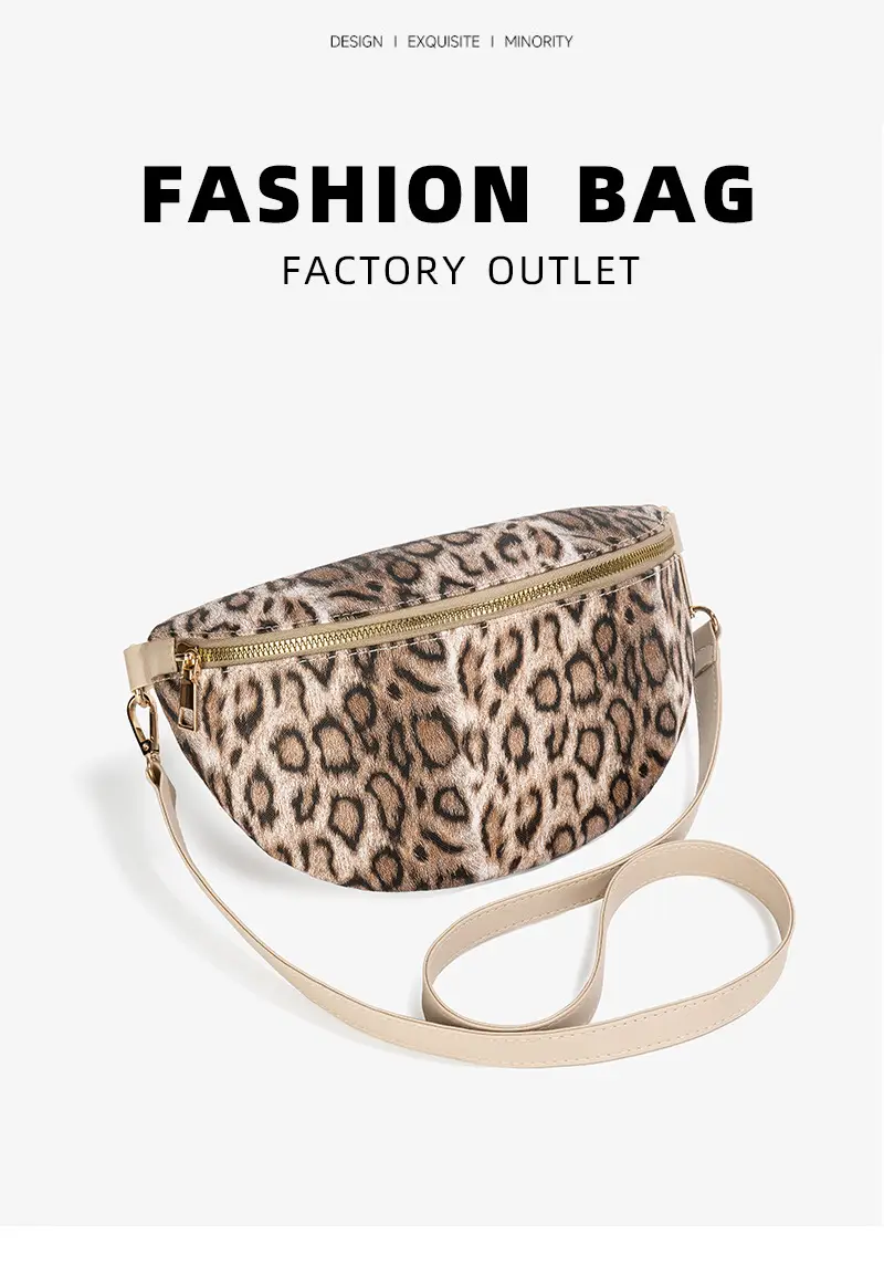 Women's Leopard Print Dot Crossbody Bag — feature 2