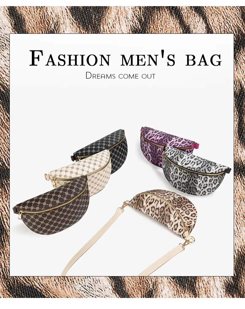 Women's Leopard Print Dot Crossbody Bag — feature 3