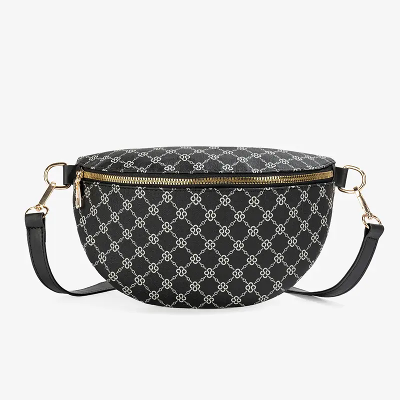 Women's Leopard Print Dot Crossbody Bag