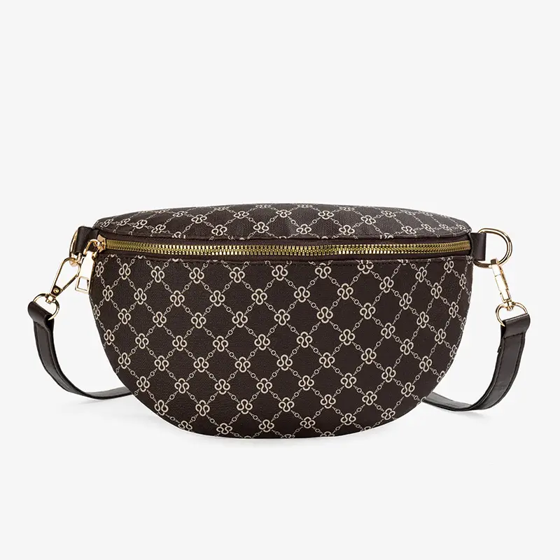 Women's Leopard Print Dot Crossbody Bag