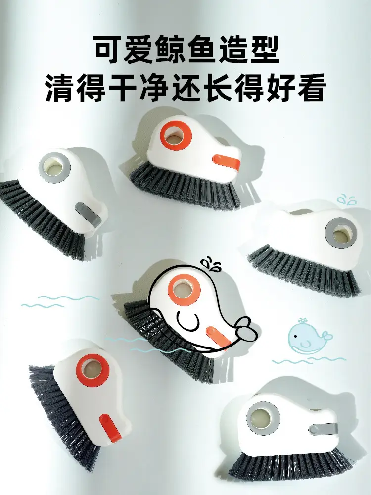 Two-in-one window cleaning brush window dead angle brush groove cleaning tool small brush window sill gap brush — feature 11