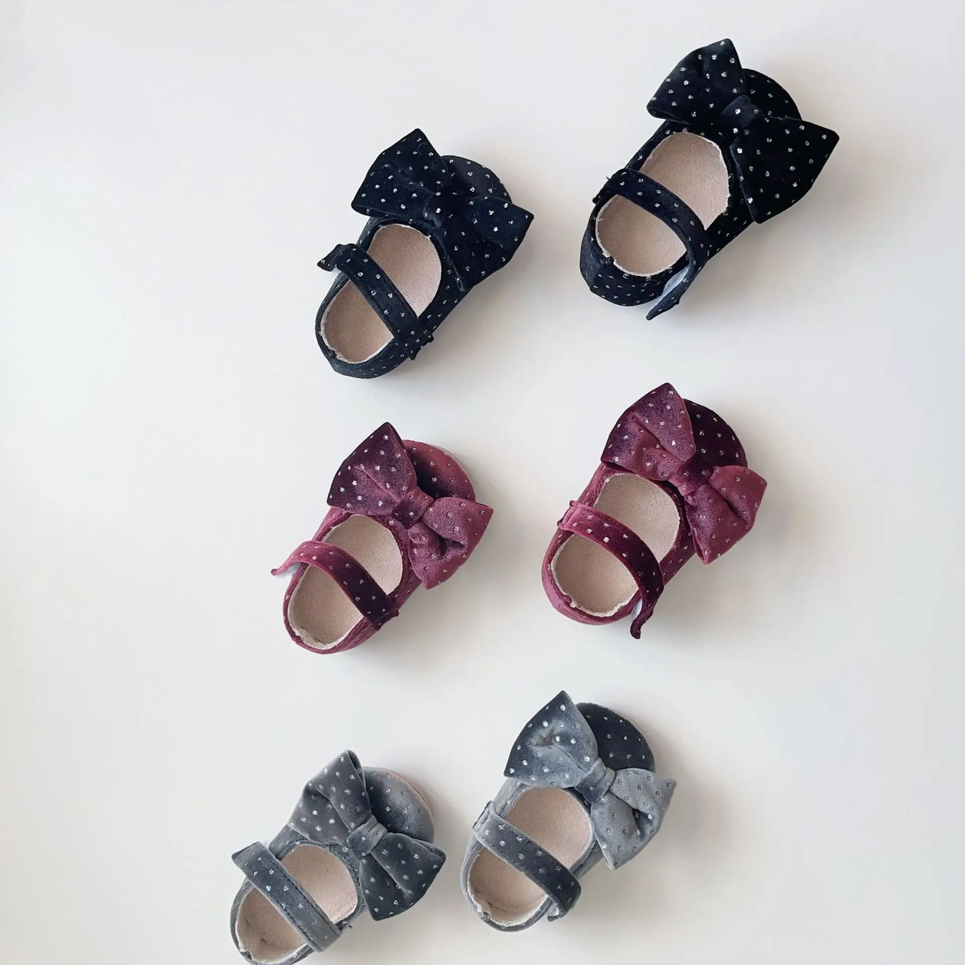 Baby Bow Bowties Soft Velvet Shoes Winter Anti-Slip β feature 10