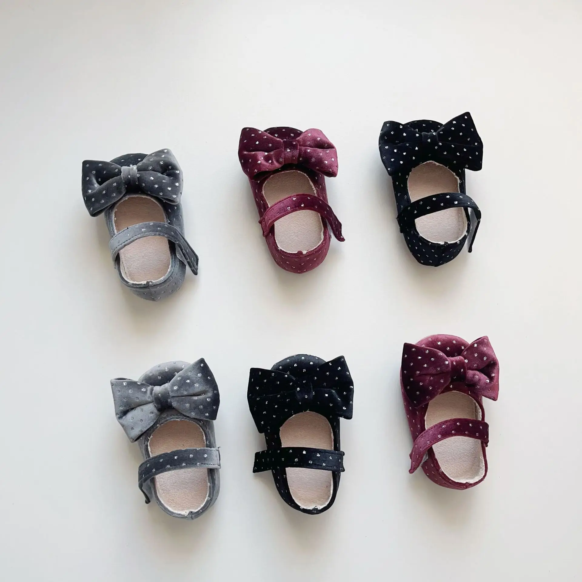 Baby Bow Bowties Soft Velvet Shoes Winter Anti-Slip β feature 16
