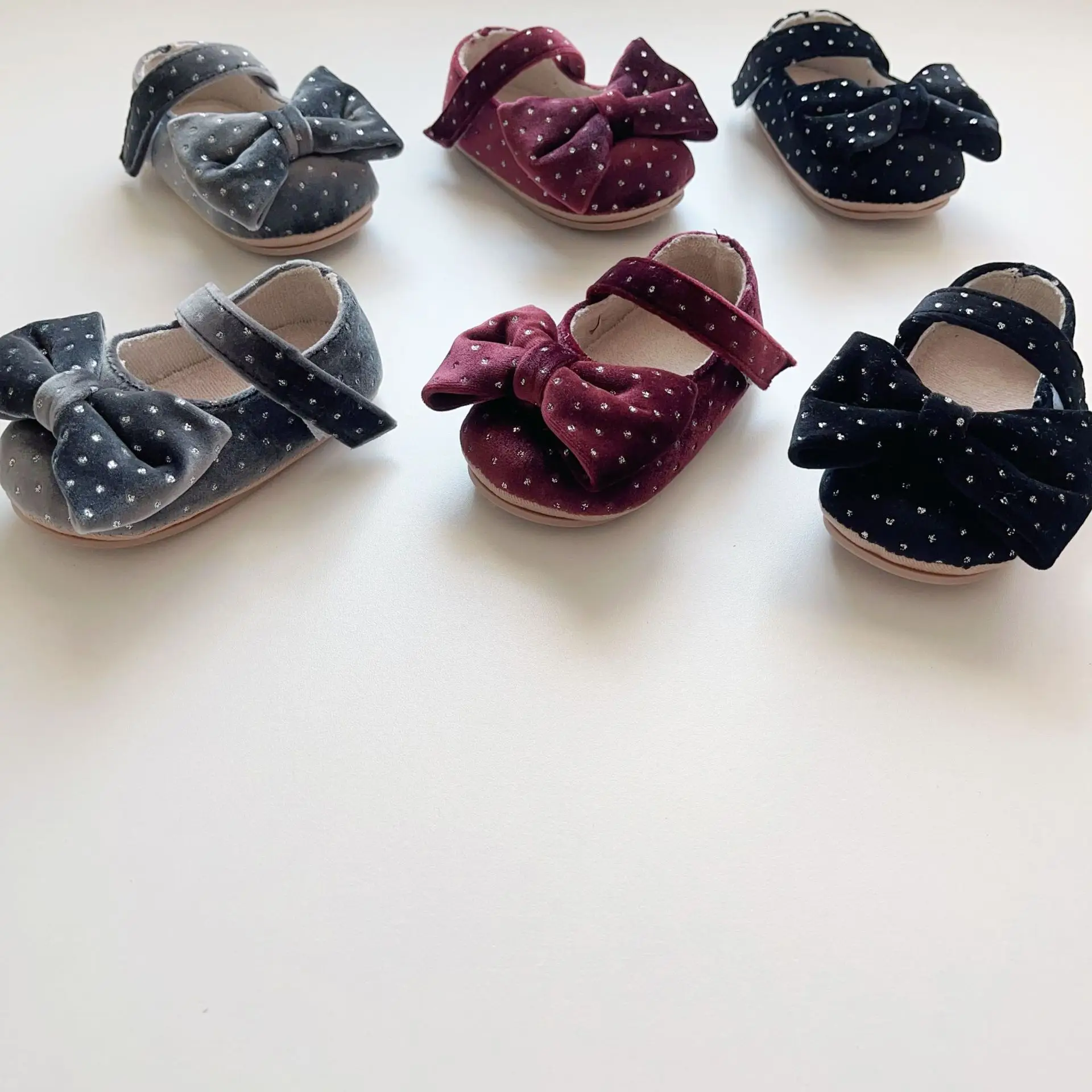 Baby Bow Bowties Soft Velvet Shoes Winter Anti-Slip β feature 20