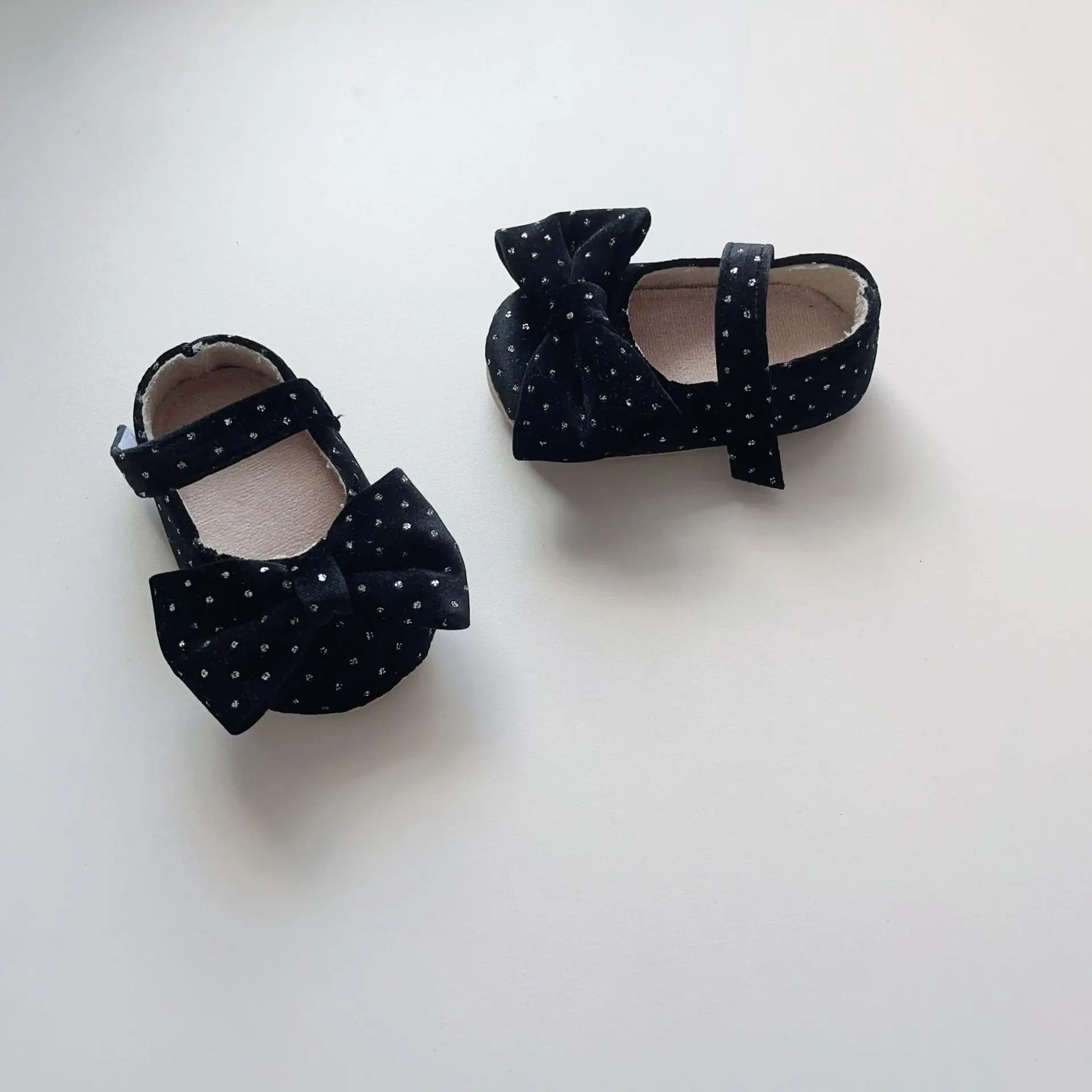 Baby Bow Bowties Soft Velvet Shoes Winter Anti-Slip β feature 9