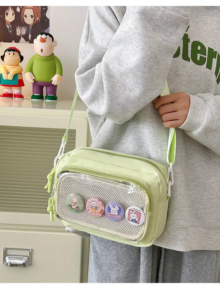 Trendy Mesh Doll Shoulder Bag for Girls — feature 14