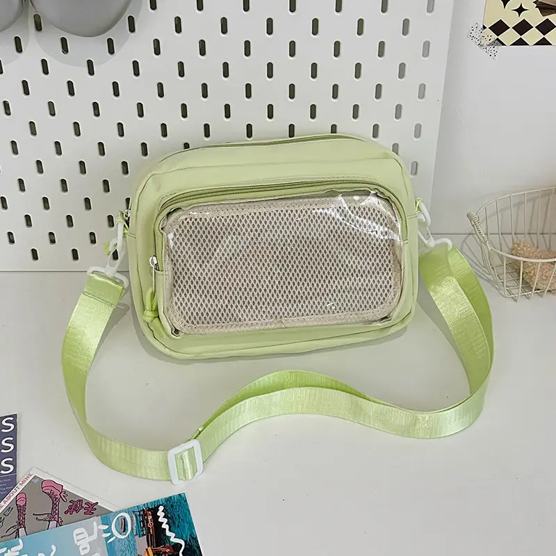Trendy Mesh Doll Shoulder Bag for Girls - Image 4
