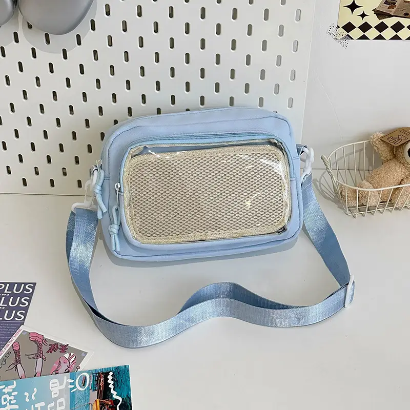 Trendy Mesh Doll Shoulder Bag for Girls - Image 5