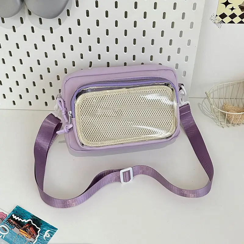 Trendy Mesh Doll Shoulder Bag for Girls - Image 6