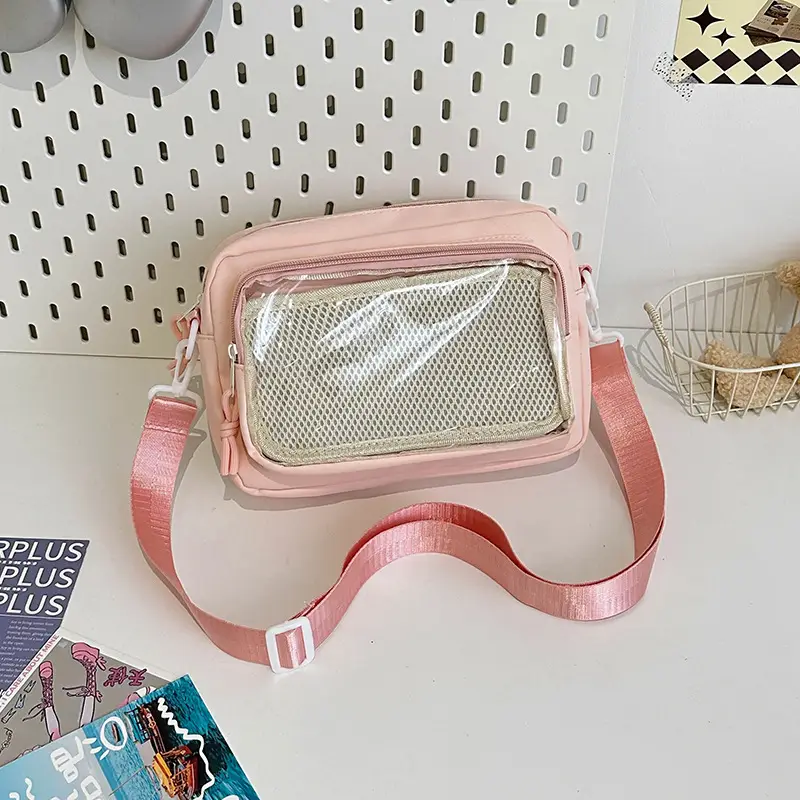 Trendy Mesh Doll Shoulder Bag for Girls - Image 7