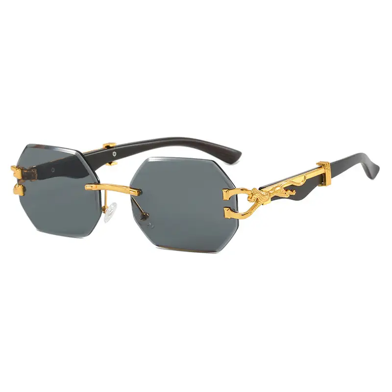 Leopard Head Sunglasses European American Fashion Retro Trendy - Image 10