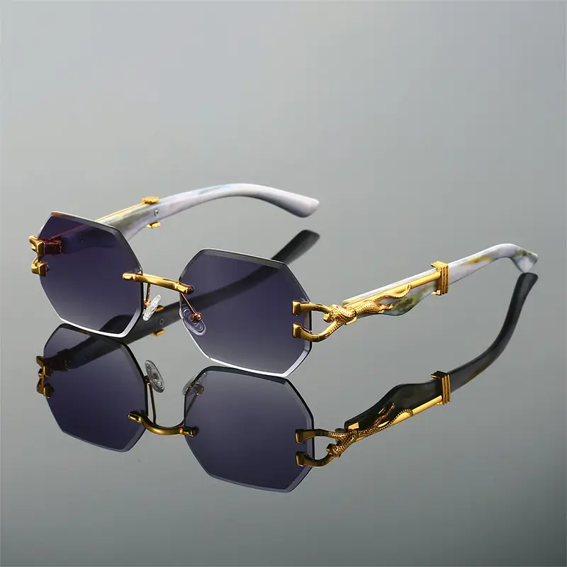 Leopard Head Sunglasses European American Fashion Retro Trendy — feature 17