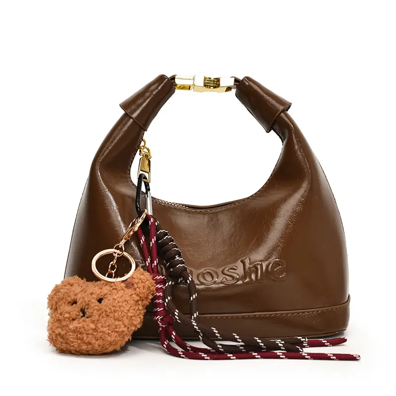 Vintage Black Square Shoulder Bag for Women 2024 - Image 2