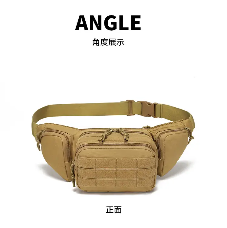 Outdoor Waist Bag Green Multi-Use Tactical Bag — feature 11
