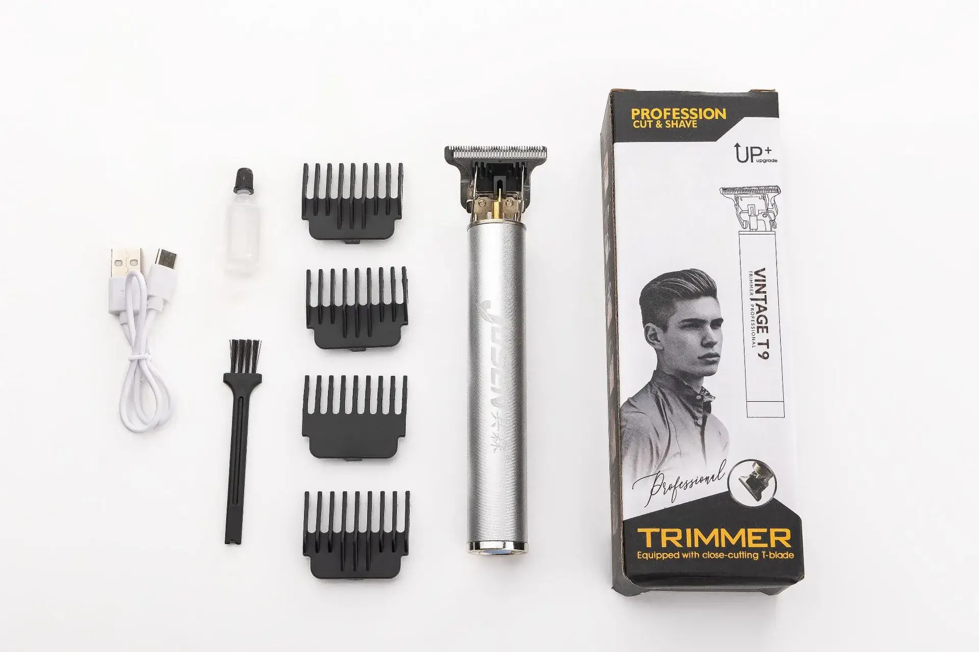 T9 Electric Hair Clipper with Steel Blade