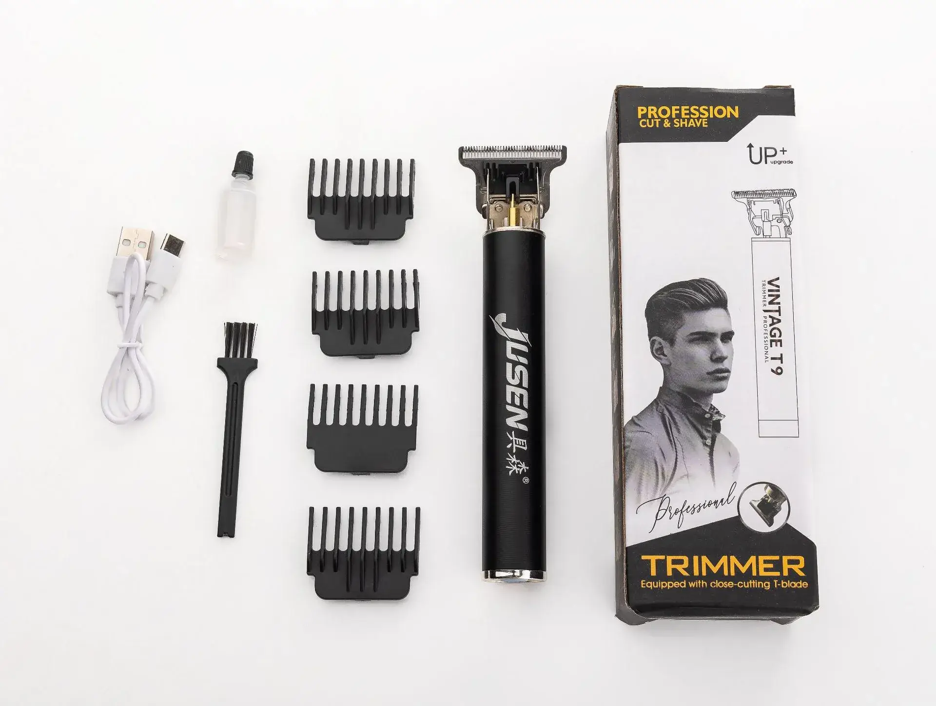 T9 Electric Hair Clipper with Steel Blade