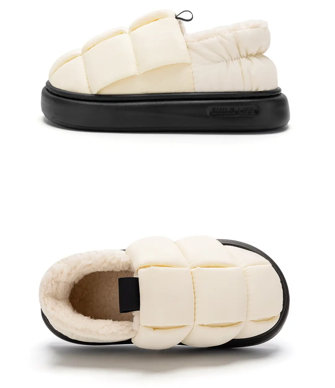 Waterproof Cotton Slippers for Women 2026 New Model with Heel Cover for Autumn and Winter Indoor Home Non-Slip Warm Maternity Cotton Shoes for Outdoor Wear — feature 21