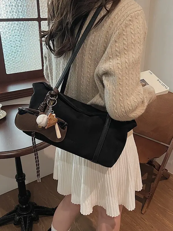 Vintage Frosted Women's Shoulder Bag 2024 - Image 10