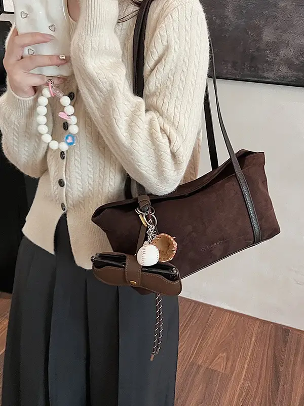 Vintage Frosted Women's Shoulder Bag 2024 - Image 12