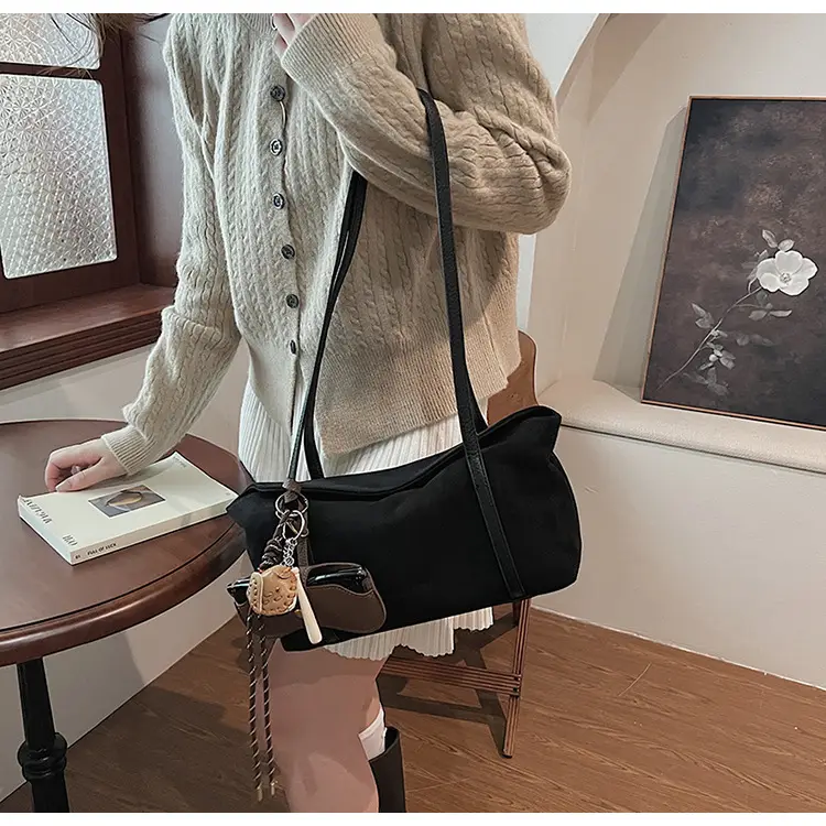 Vintage Frosted Women's Shoulder Bag 2024 — feature 12