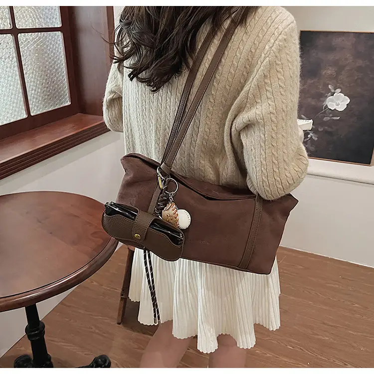 Vintage Frosted Women's Shoulder Bag 2024 — feature 15