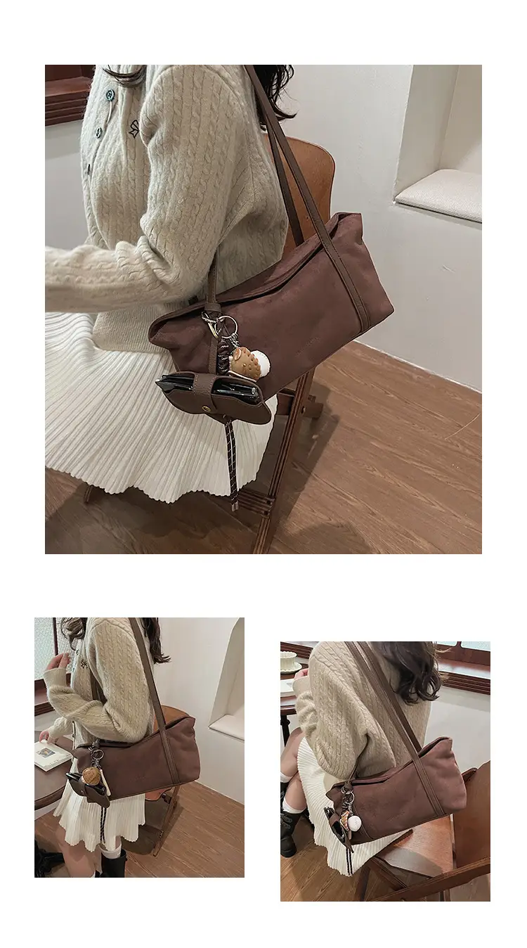 Vintage Frosted Women's Shoulder Bag 2024 — feature 23