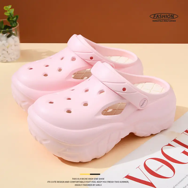 White High-End Women's EVA Sandals Summer - Image 8