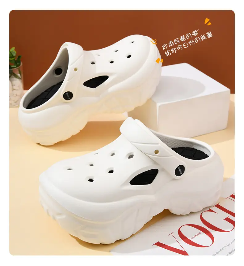 White High-End Women's EVA Sandals Summer — feature 10