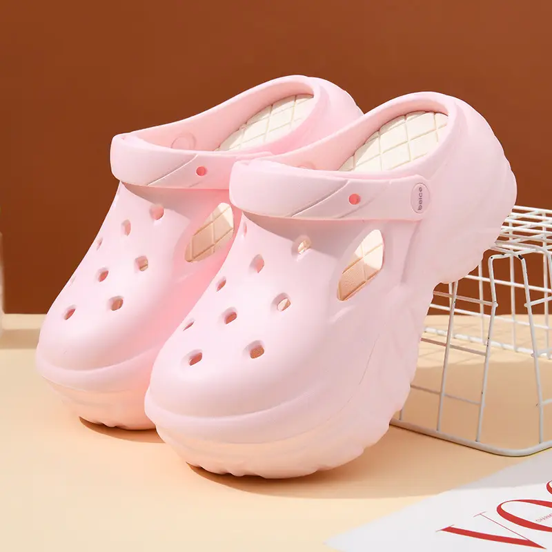 White High-End Women's EVA Sandals Summer - Image 3