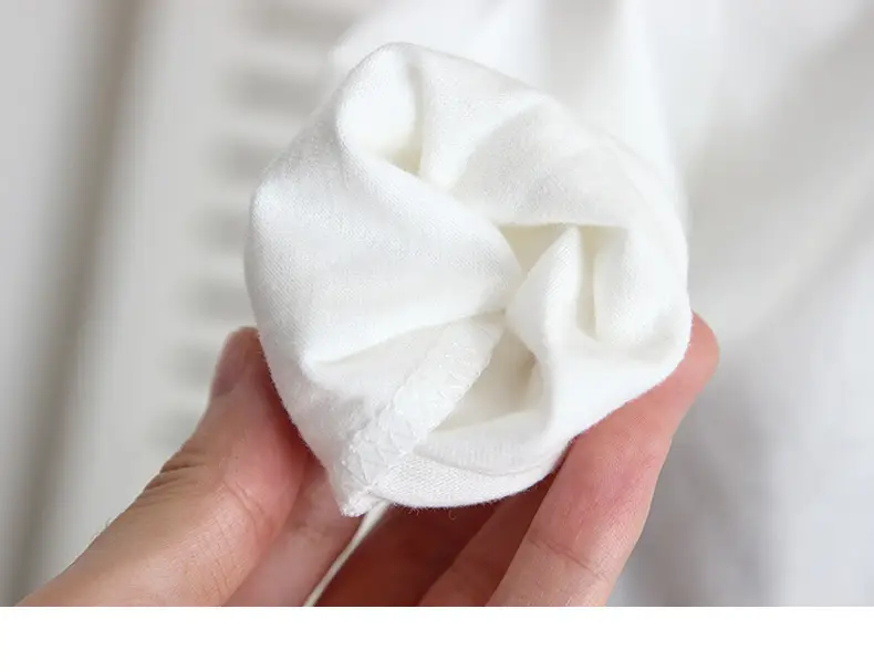 White Long Sleeve T-Shirt for Boys Spring Autumn 2024 — feature 8