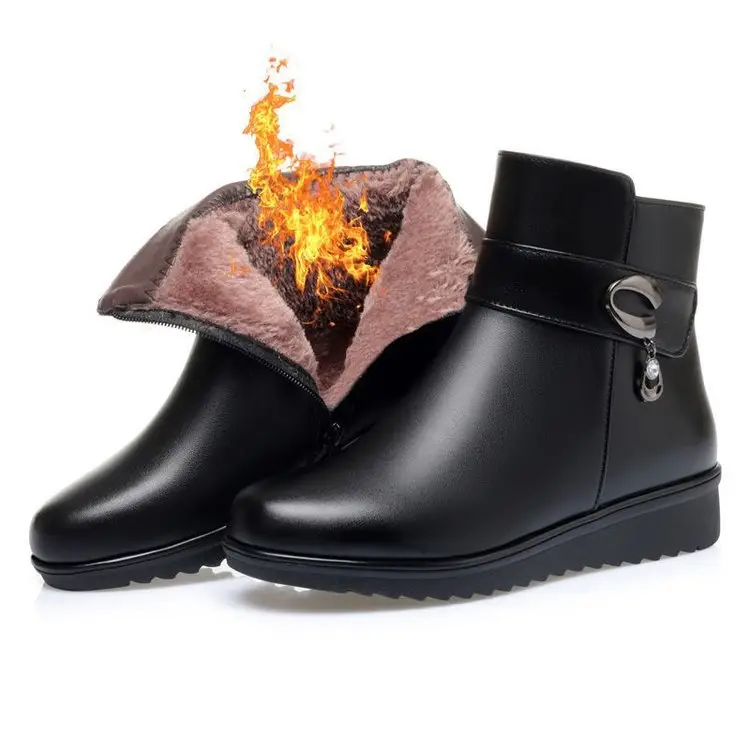 Women Winter Velvet Boots with Soft Soles — feature 4