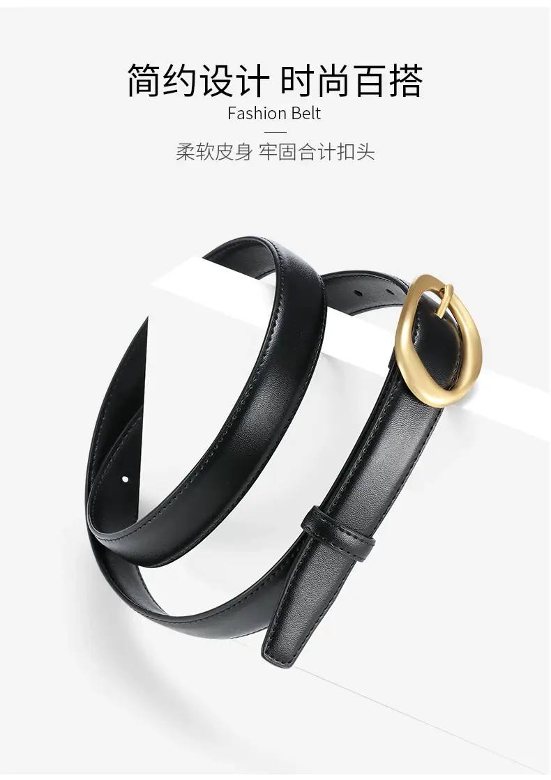 Women Leather Belt Rose Style 2026 Summer — feature 2
