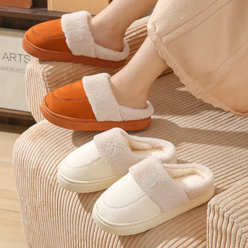 Cotton Warm Slippers for Women Winter Home - Image 32