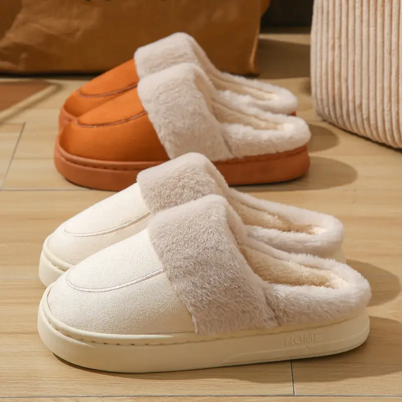 Cotton Warm Slippers for Women Winter Home - Image 33