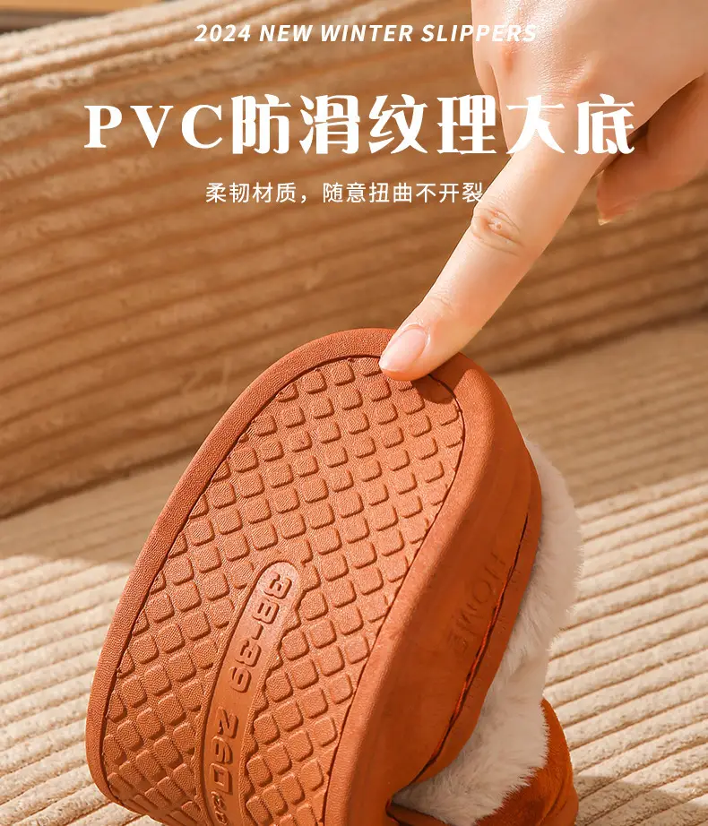 Cotton Warm Slippers for Women Winter Home — feature 10