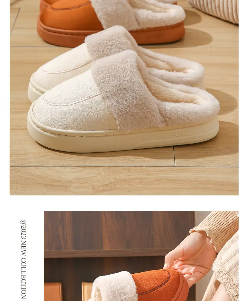 Cotton Warm Slippers for Women Winter Home — feature 15