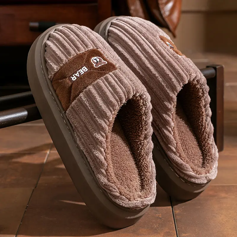 Cotton Warm Slippers for Women Winter Home - Image 9